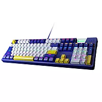 Portronics K1 Mechanical Keyboard offers tactile blue switches, customizable RGB lighting, sleek design, and durability for gamers and typists.