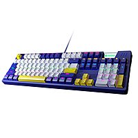 Portronics K1 Mechanical Keyboard offers tactile blue switches, customizable RGB lighting, sleek design, and durability for gamers and typists.