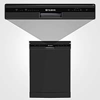 Faber 12 Place Settings Dishwasher (FFSD 6PR 12S, Neo Black, Best suited for Indian Kitchen, Hygiene Wash