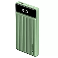 Portronics Luxcell B 10K Power Bank – 10000mAh | 22.5W Fast Charging | Green