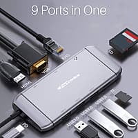 Portronics Mport 9C Type C Multiport Adapter