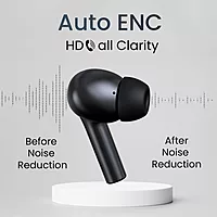 Portronics Twins S6 – TWS Earbuds, 50H Playtime, Black. Enjoy seamless connectivity, deep bass, and crystal-clear sound. Perfect for music lovers and on-the-go lifestyles. Grab yours now!