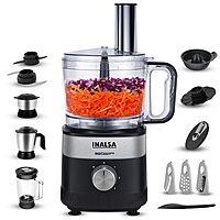 INALSA Food Processor For Kitchen With Mixer Grinder Juicer