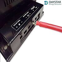25 sq.mm (3 Gauge) Red and Black Charge Controller Battery Connecting Cables