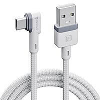 Portronics Konnect L Fast Charging 3A Type-C Cable 1.2Meter with Charge & Sync Function for All Type-C Devices