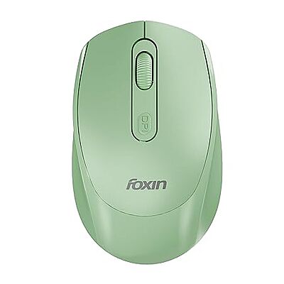 WIRELESS MOUSE FOXIN FLOW BT+2.4GHZ DPI (GREEN)