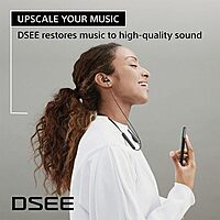 Sony WI-C100 Wireless Neckband – Deep Bass | 25H Battery | DSEE | Splash Proof