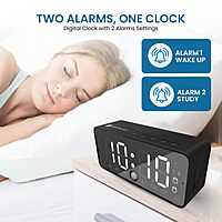 Portronics Pixel 4 Smart Clock features a sleek design with a 5W speaker, offering clear sound and vibrant display. Perfect for alarms, music, and smart home control, it enhances your space.