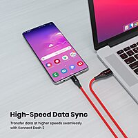 Portronics Konnect Dash 2 – 65W VOOC USB-A to Type-C is a high-speed charging cable designed for fast data transfer and efficient charging, ensuring your devices stay powered and connected.
