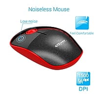 Portronics Key2-A Combo of Multimedia Wireless Keyboard & Mouse, Compact Light-Weight for PCs, Laptops and Smart TV