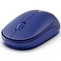 Ambrane Wireless Mouse, 1600 DPI, Silent Click, 2.4GHz with USB Dongle, 10M Range, Optical Orientation, Click Wheel, Instant connectivity, Ergonomic Design for All Day Comfort