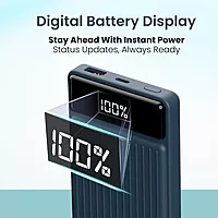 Portronics Luxcell B 10000mAh Power Bank POR-2088 – 22.5W Fast Charging | Blue
