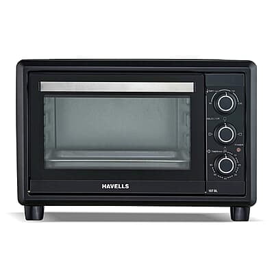 Havells OTG 16T BL - 16 Litre Toughened Double Glass Door 1200 Watt 6 Heating Modes