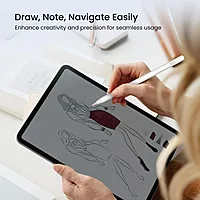 Portronics Glide 2 Stylus for iPad – Bluetooth, White. Precision touch for seamless navigation, perfect for artists and note-takers. Lightweight design, long battery life, and easy connectivity.