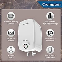 Crompton Rapid Jet 3-L Instant Water Heater with Advanced 4 level Safety 3L