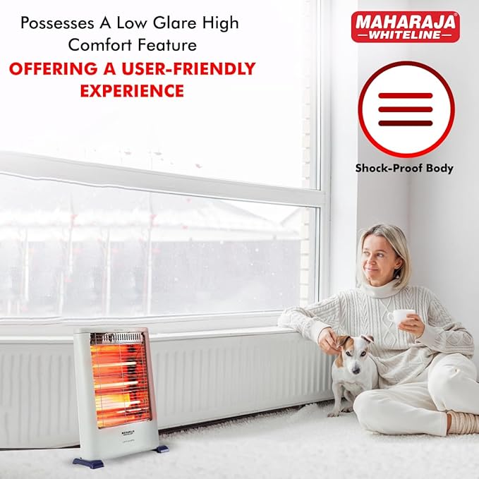 Maharaja White line Lava Quartz  Room Heater