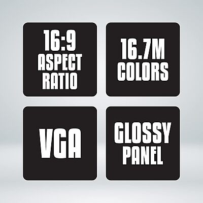 Zebronics ZEB-19HD 18.5" HD LED Monitor – HDMI/VGA, sleek design, vibrant colors, perfect for gaming and office use, energy-efficient, adjustable brightness, compact size, reliable performance.