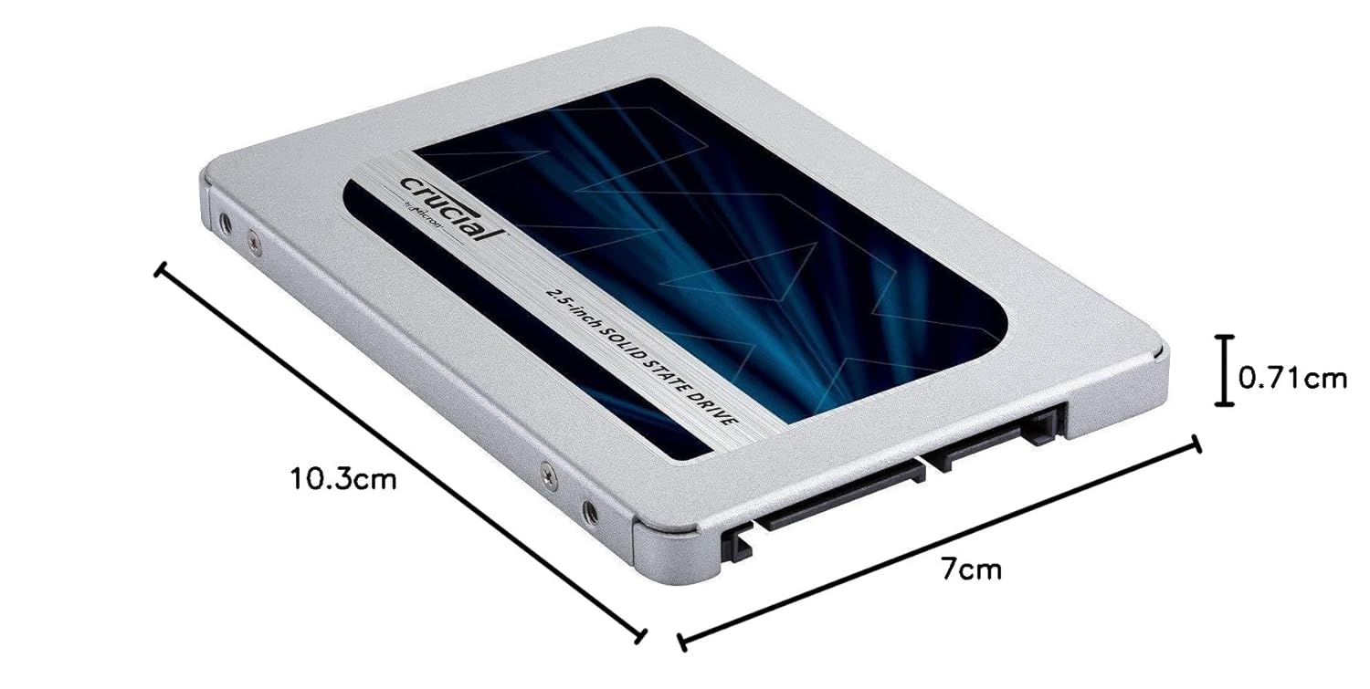 Open Box Crucial MX500 250GB SATA 2.5-inch 7mm Internal SSD (CT250MX500SSD1)