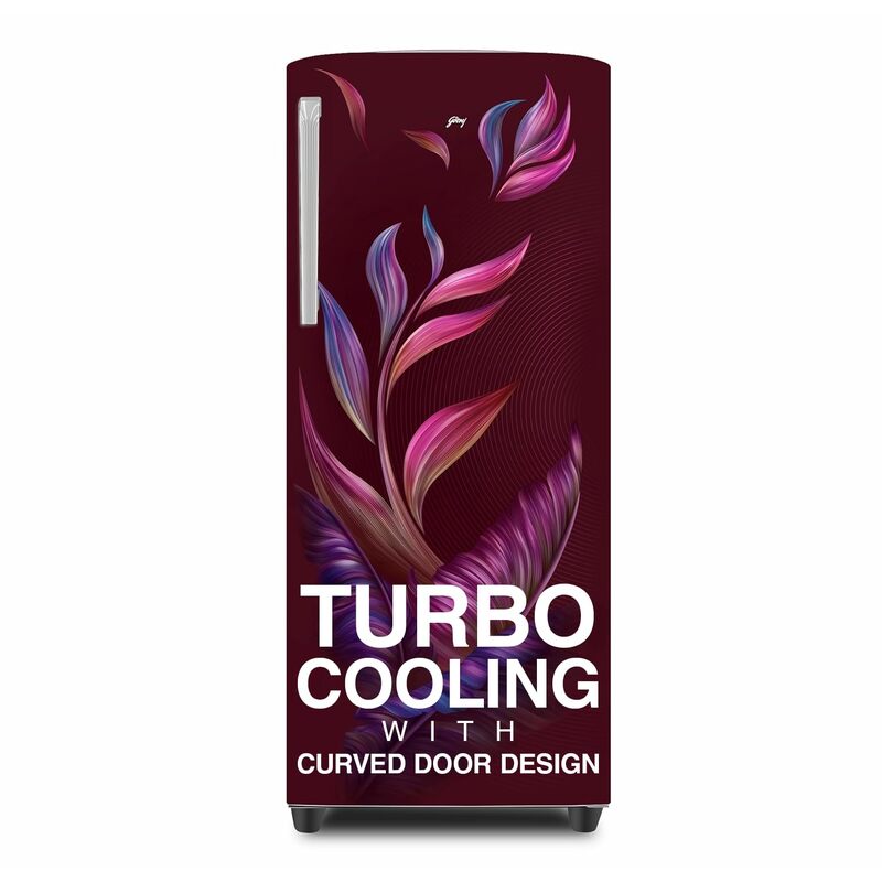 Godrej 268 L 3 Star Turbo Cooling Technology Ensuring Faster Cooling Direct Cool Single Door Refrigerator