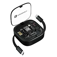 Portronics Snapcase 2 features a compact design, 60W fast charging, and multiple connectors, ensuring compatibility for various devices.