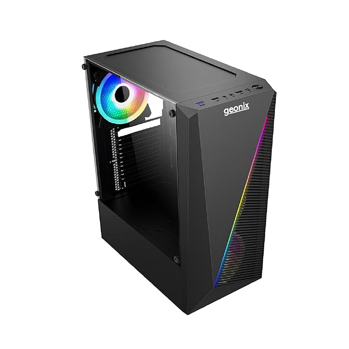 GEONIX Tempered_Glass ATX Gaming Cabinet (GXGC4F-18501)