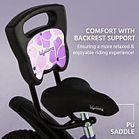 Lifelong Juniors Ride Cycle 14T with Training Wheel, Mudguard for Boys and Girls