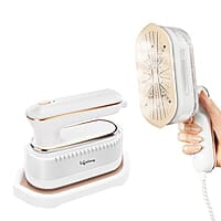 Lifelong 1250 Watt Steam Iron Press For Clothes - Handheld Garment Steamer 90Ml