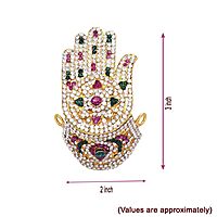 Varalakshmi Devi Idol Decorative Set Ammavari Face Ammavaru Alankaram|Lotus Hastham