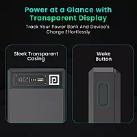 Portronics MagClick 10K – 15W Wireless 10000mAh (Beige) is a sleek power bank that offers fast wireless charging, compact design, and high capacity, perfect for on-the-go charging needs.