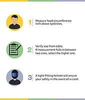 Vega Cruiser ISI Certified Matt Finish Lightweight & Compact with Peak Open Face Helmet for Men and Women with Clear Visor