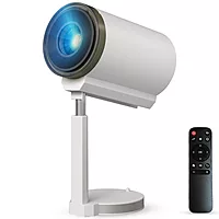 Portronics Beem 520 Projector – 1080p Full HD, 2200 Lumens, Compact Design | HDMI/USB Connectivity | Ideal for Home Theater, Movies & Presentations
