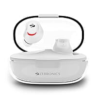 Zebronics Zeb-Sound Bomb N2 TWS Wireless in Ear Earbuds with 50ms Low Latency Gaming, ENC, Voice Assistant, Flash Connect, Splash Proof, BT v5.2, up to 12H Backup, Call Function and Type C