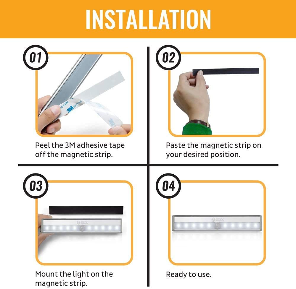 ZOOOK Sense Motion Sensor Light