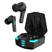 ZEBRONICS Beast in-Ear Wireless Earbuds, 24* Hours Backup, Bluetooth v5.4, Flash Connect, Gaming Mode, Touch Control, Voice Assistant Support, Splash Proof Design