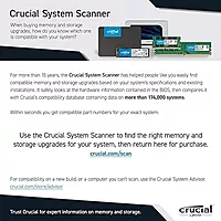 OpenBox Crucial RAM 8GB DDR4 3200MHz CL22 (or 2933MHz or 2666MHz) Laptop Memory CT8G4SFRA32A