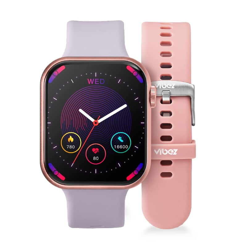 Vibez by Lifelong Smartwatch for Women 1.85" HD Display