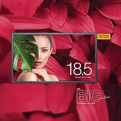 Fingers Satin-1859 18.5'' LED Monitor Fingers Satin-1859 18.5'' LED Monitor