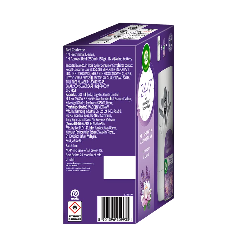 Air Wick Freshmatic Automatic Spray Kit Dispenser