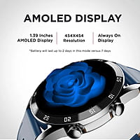 boAt Primia SmartWatch Deep Blue