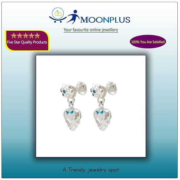 Silver Earrings OR Thottu for kids