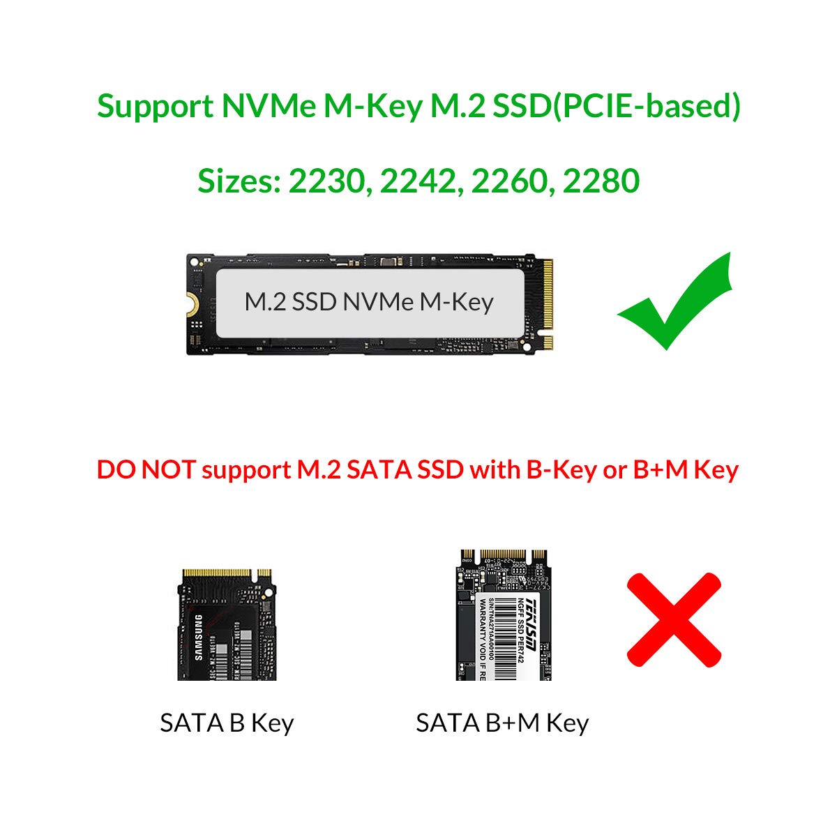 Open Box Orico SSD Enclosure PCM2-C3