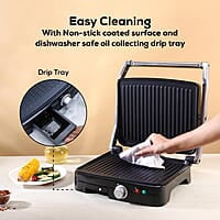 Wonderchef Sanjeev Kapoor Tandoor Professional Plus Electric Contact Grill & Sandwich Maker