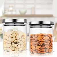 BOROSIL SET OF 3 CLASSIC JARS