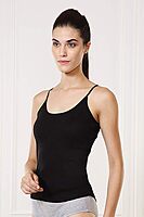 Van Heusen Women Twlight Solid Anti Bacterial Colour Fresh Spaghetti