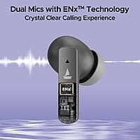 boAt Airdopes 91 Truly Wireless in Ear Ear Buds w/ 45 hrs Playtime, Beast Mode with 50 ms Low Latency, Dual Mics with ENx Tech, ASAP Charge, IWP Tech, IPX4 & Bluetooth v5.3