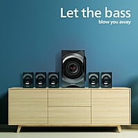 Philips SPA8000B 5.1 Multimedia Speaker