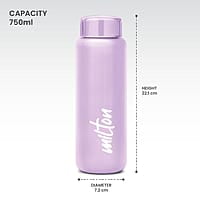 MILTON Aqua 750 Stainless Steel Water Bottle, 750 mlSingle walled Leak Proof