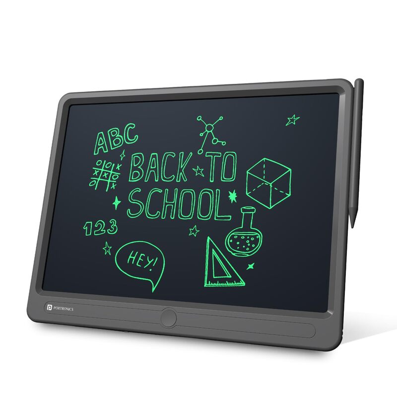 Portronics RuffPad 15 LCD Writing Tablet (POR 1237) – 15 Inch Re-Writable Display | 1 Year Warranty