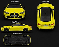CCA 1:64 BMW M4 Lime Green