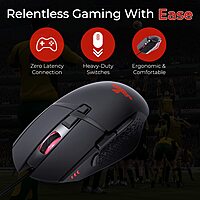 Coconut GM3 Astor Gaming Mouse (High Precision 7200 DPI, Wired RGB, 1 Year Warranty)